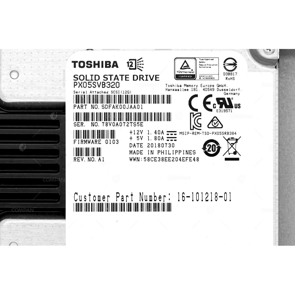 UCS-C3K-3XTSSD32 CISCO 3.2TB 12G SAS SSD 2.5 SFF IN 3.5 LFF HOT SWAP FOR STORAGE S3260 16-101218-01, PX05SVB320